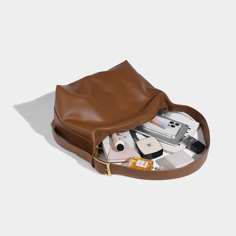 LOERSS Shoulder Bags for Women's Large Capacity Tote Bag Fashion Casual Crossbody Bag Niche Versatile Commuting Shoulder Bag