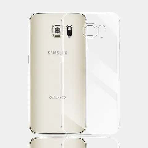 Силиконовый прозрачный чехол для Samsung Galaxy S6 Edge