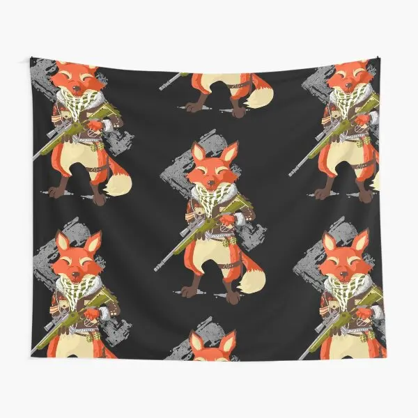 Лиса Снайперский гобелен для гостиной красивый настенный декор домашний