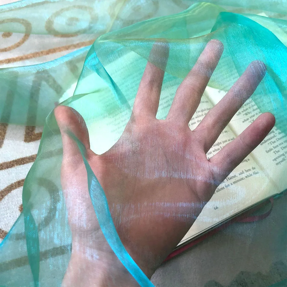 Ткань из органзы для декора