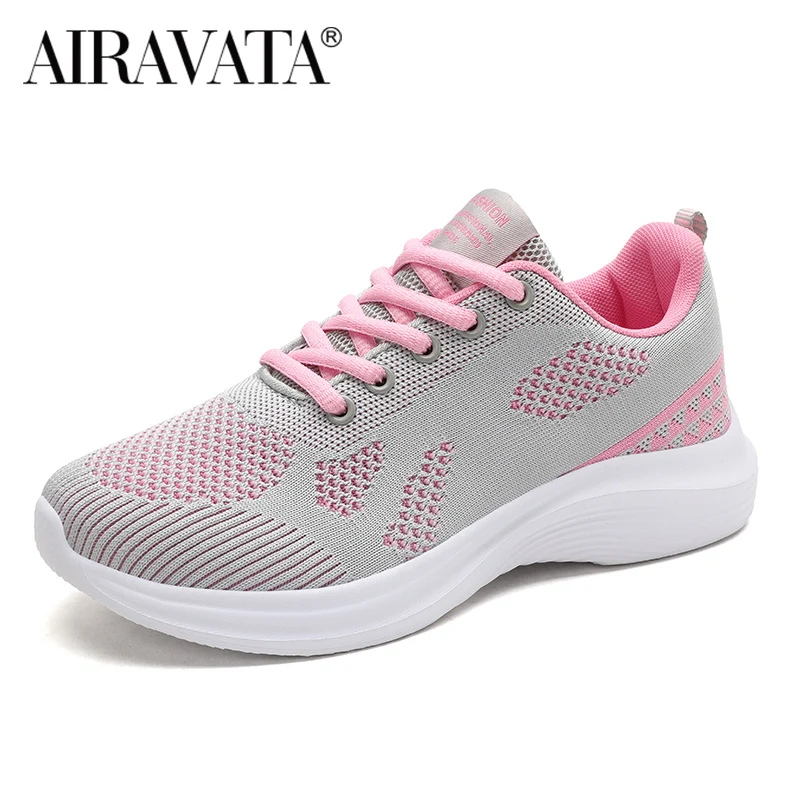 Women's Sneakers Knitted Youth Tennis Shoes Four Season Classical Womens Running Sneakers Free Shipping