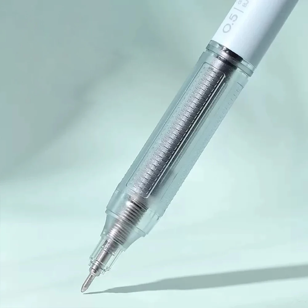 Фото Японская гелевая ручка Tombow Instant Smooth, быстросохнущая, гладкое письмо, не размазывается, удобна в использовании, черная ручка для письма. №5