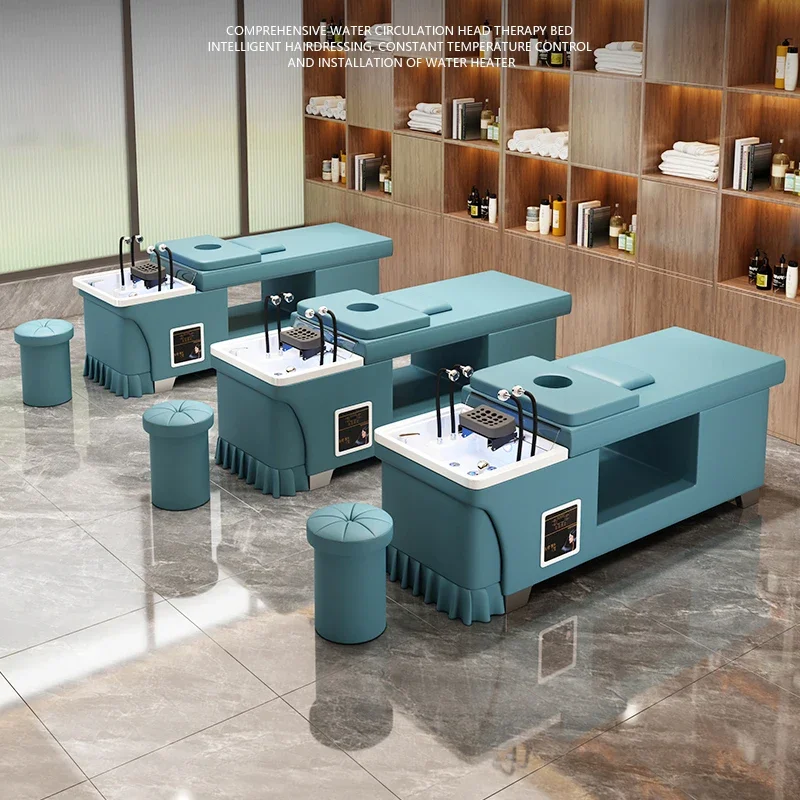 Шампунь кровать для мытья волос Салон Спа стулья укладки стилиста стильное