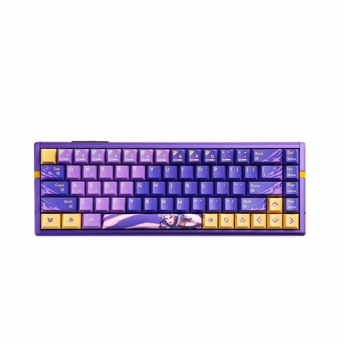 Фото Горячая распродажа: Новая игровая проводная клавиатура ATK RS6 Ultra ASPAS Edition Limited Gift BOX 8K NKRO с возможностью горячей замены и полной RGB-подсветкой. №2
