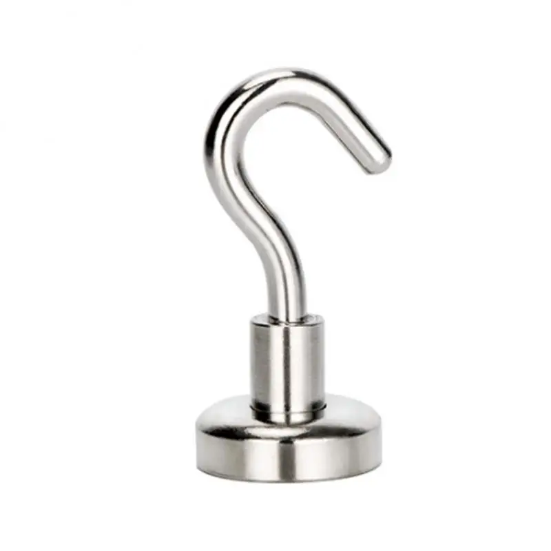 

10Pcs Strong Magnetic Hooks Practical Load Bearing Hook Storage Tools Storage Key Coat Cup Hanging Home Kitchen Accessories