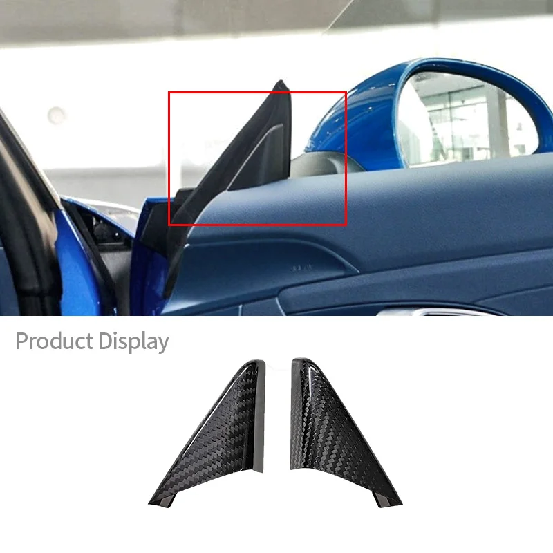 Для Porsche 718/911 2012-2019 внутренняя стойка фоторамка Обложка 100% натуральное углеродное