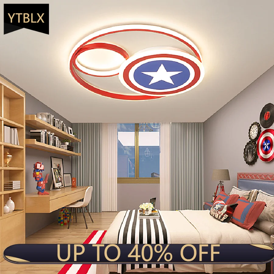 

Nordic kids home decoration salon bedroom decor smart led lamp lights for room dimmable ceiling light lamparas indoor lighting