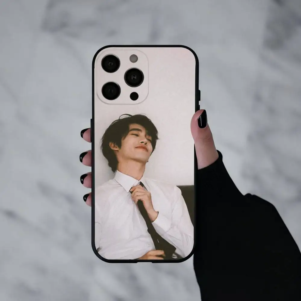 dashing Actor Y-Yu Shi  Phone Case For iPhone 17pro,16,15,14,13,12,11 Plus,Pro Max,XS,Soft Silicone Black Cover (art.: 3920d8d2a7cb7) - 3920d8d2a7cb7