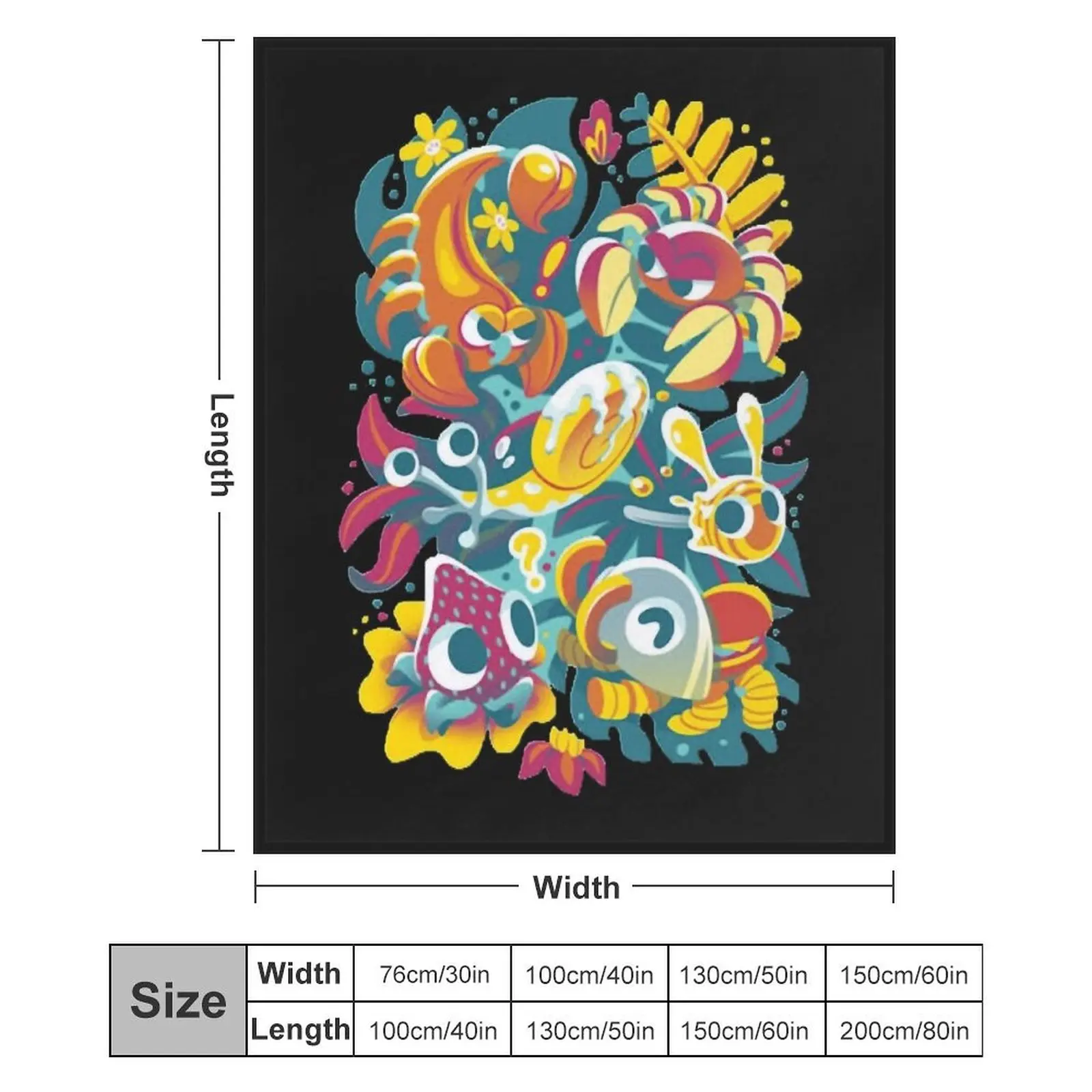 Одеяло Bugsnax Дизайнерские роскошные одеяла St