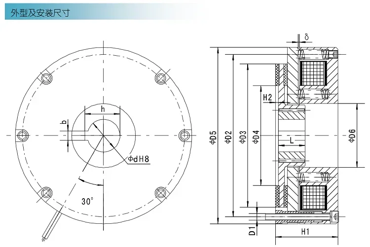 Anhui Innovation DZS3-0 08 15 30 40 80 motor YEJ electromagnetic power-off brake holding