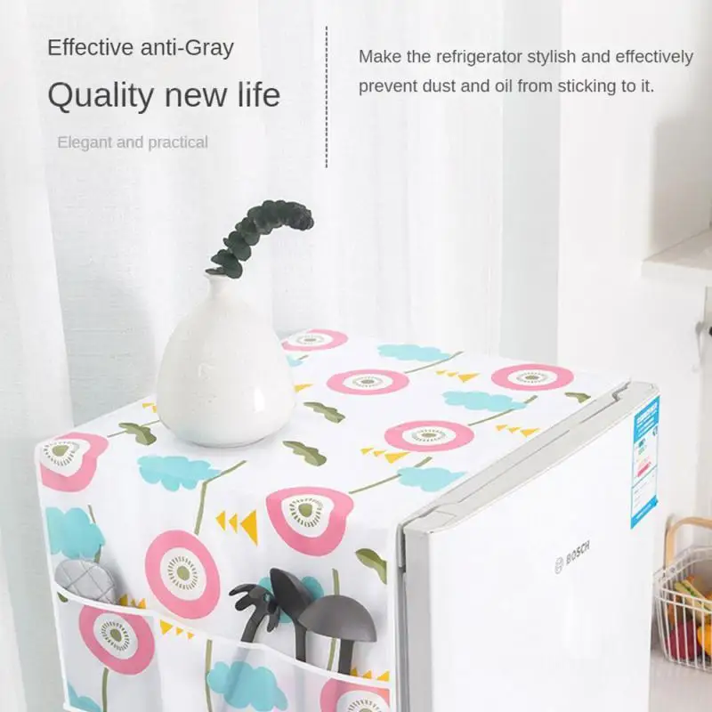 1/2/3 шт. многофункциональный чехол для холодильника пылезащитный Peva четыре стиля