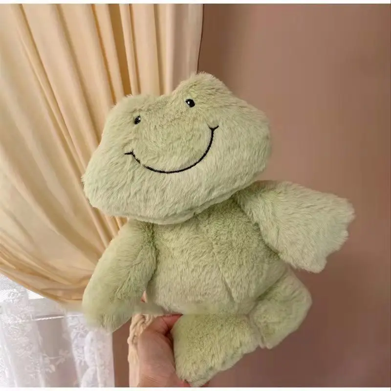 

Kawaii Frog Plush Toy Soft Stuffed Animal Frog Plushie Figure Doll