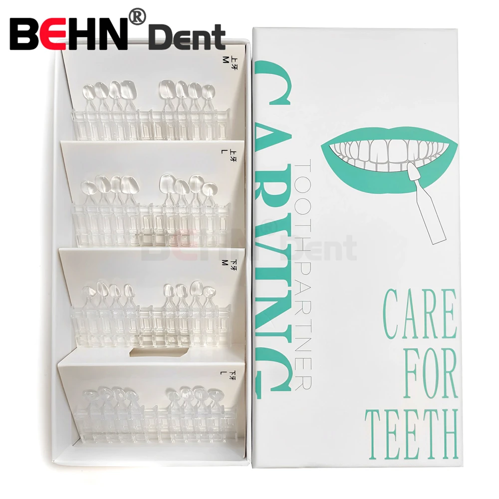 

BEHN Dental Mould Kit For Composite Resin Veneer Light Cure Filling Anterior Front Teeth Tooth Whitening Dentistry Lab Materials