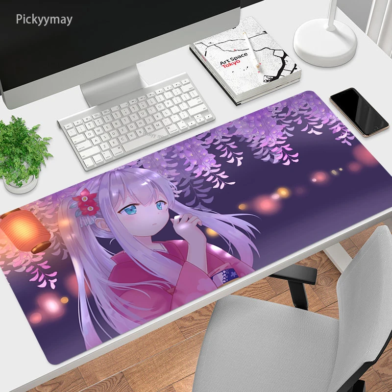 

Izumi аниме игровые аксессуары коврик для мыши большой геймерский Kawaii настольный компьютерный коврик для мыши мягкий коврик для клавиатуры н...