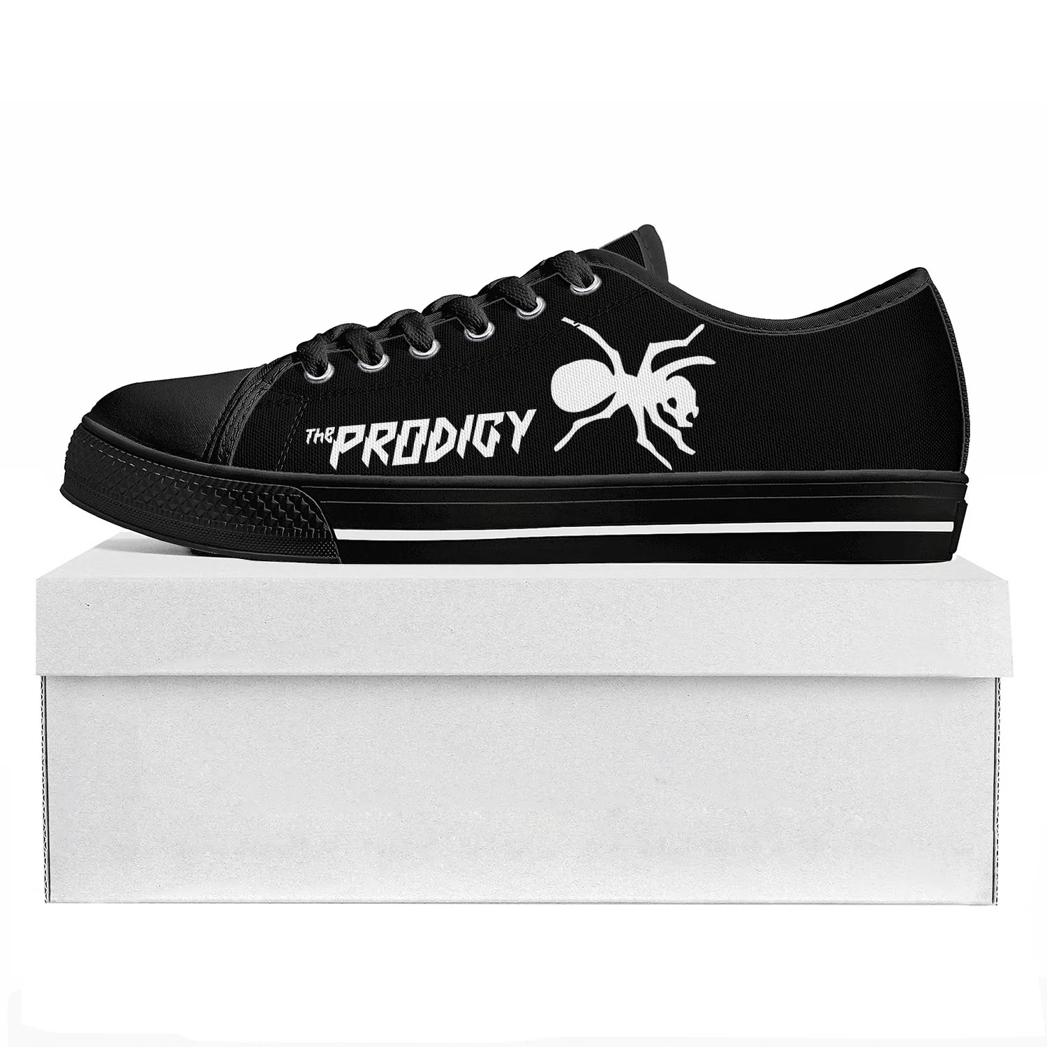 

The Prodigy Rock Band Low Top High Quality Sneakers Mens Womens Teenager Canvas Sneaker Prode Casual Couple Shoes Custom Shoe