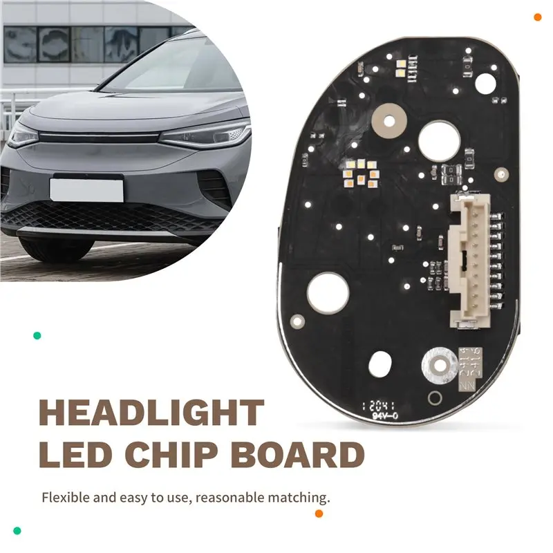 Фото Для VW ID4 ID. 4 шт. 2020-2023 Светодиодные чип-платы для фар, ДХО (дневные ходовые огни), печатные платы, НОВЫЕ №2