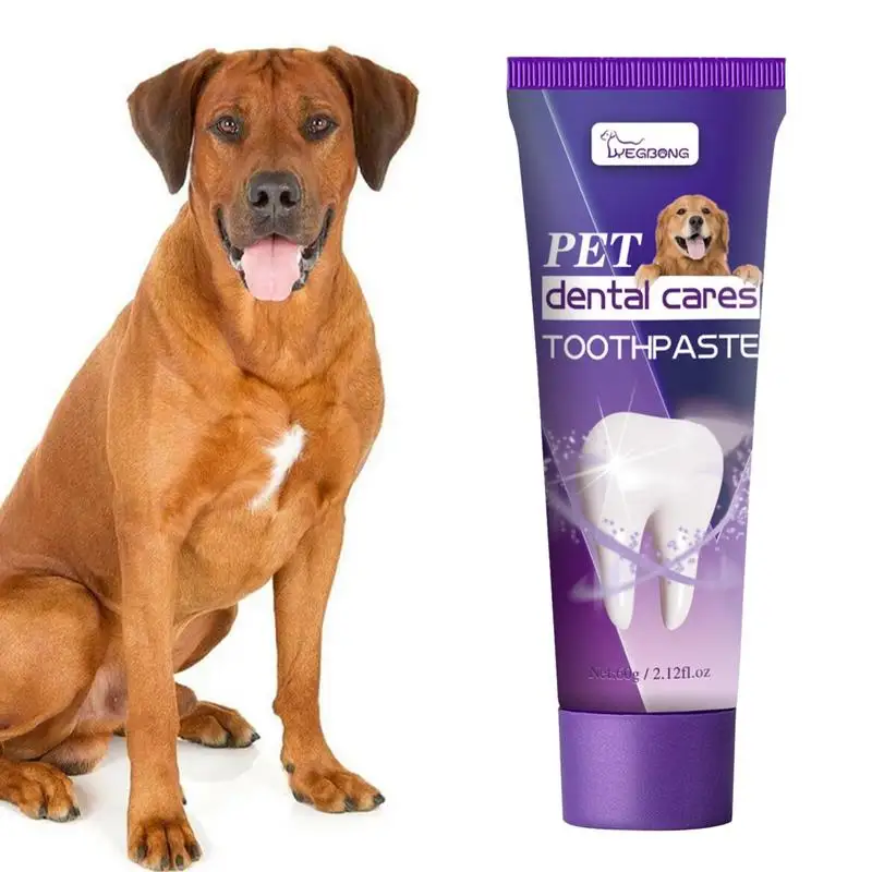 

Toothpaste For Dogs And Cats 60g Deep Cleaning Dog Toothpaste Eliminates Bad Breath Cleans Teeth Fights Bad Breath Toothpaste