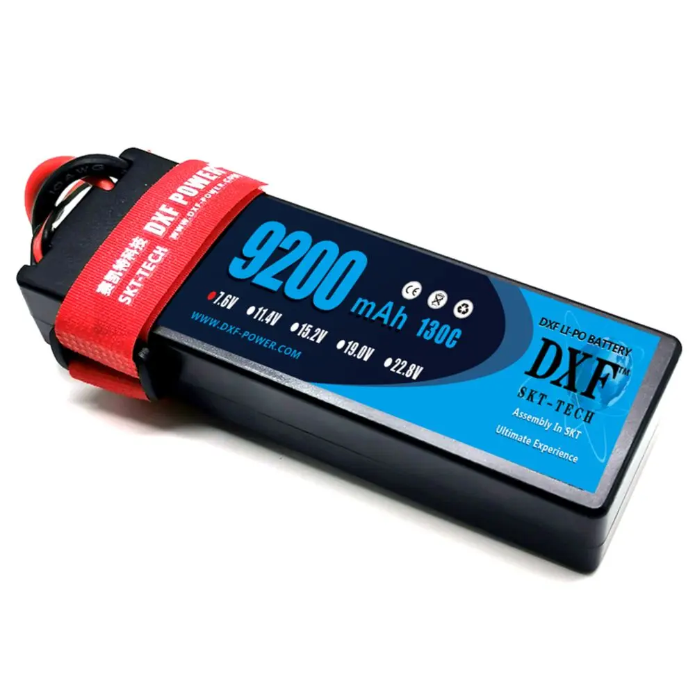 DXF 2S 7.6V 9200mAh Lipo Battery 14.8V 15.2V 22.2V 11.1V 6S 4S 3S 5200mAh 7000mAh 8000mAh 8400mAh 6750mAh 6500mAh for RC Car enlarge