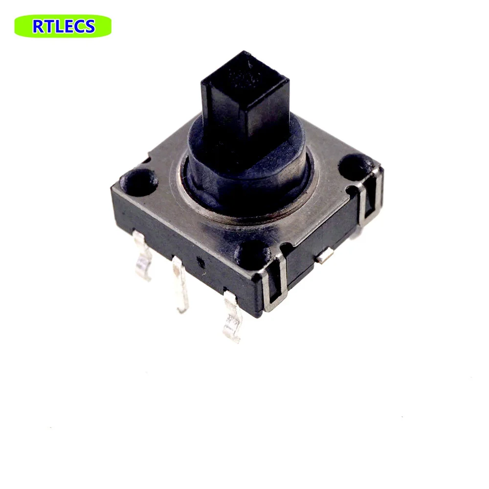 

100Pcs 10x10x10 mm Navigation Switch 5 Directions Height 10.0 6 Pins Tact Switch PCB Solder Vertical Through Holes Board