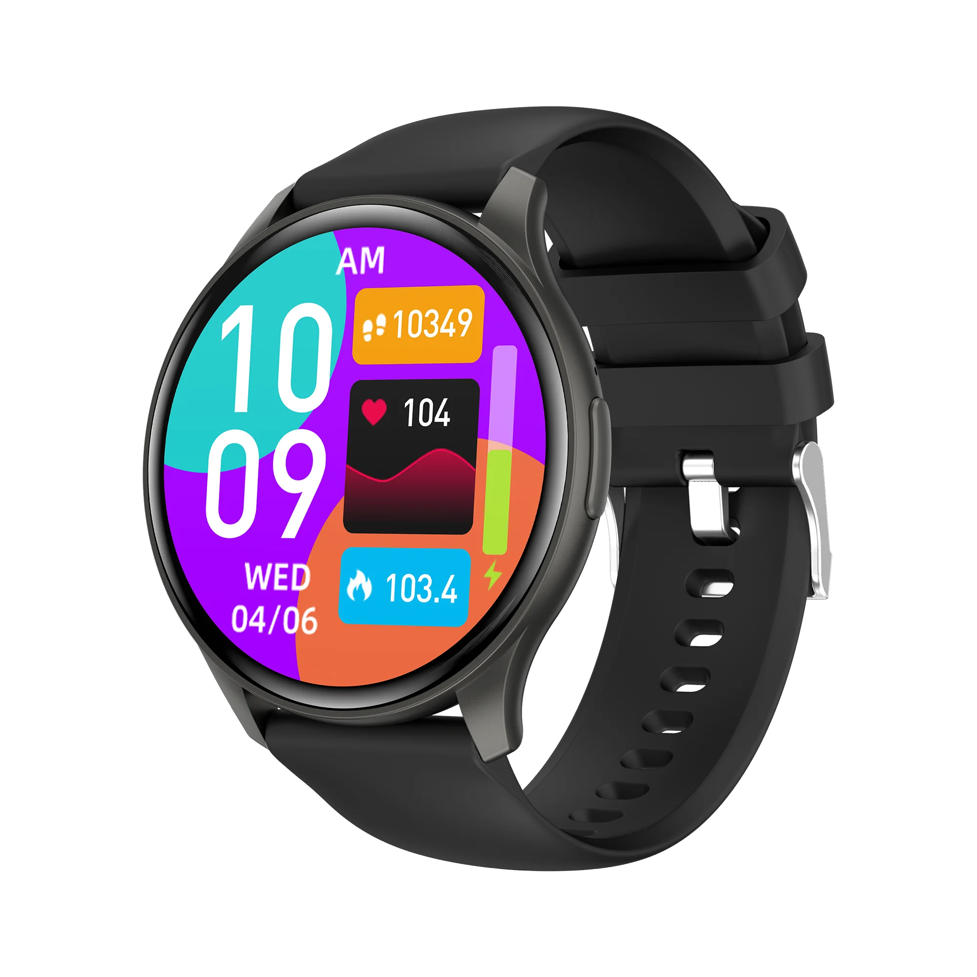 Смарт-часы Zw60 с Bluetooth пульсометром измерением уровня сахара в крови и кислорода