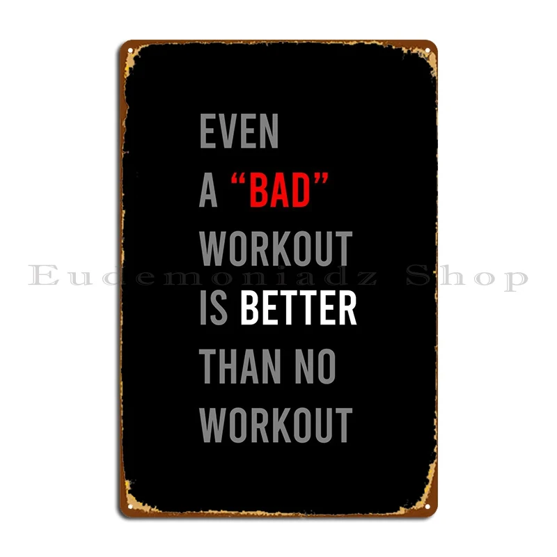 

Gym Motivation Metal Signs Design Party Living Room Character Cinema Tin Sign Poster