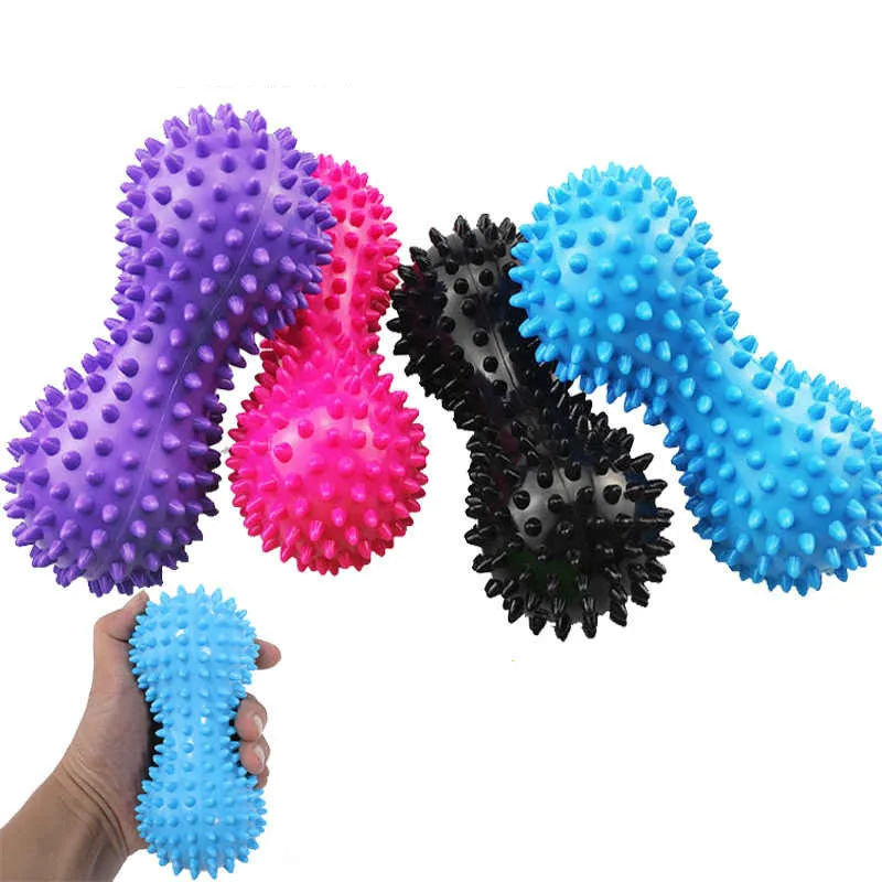 

1Pcs Exercise Massage Balls Spiky Massage Trigger Ball Sport Fitness Hand Foot Pain Relief Plantar Fasciitis Reliever Sports