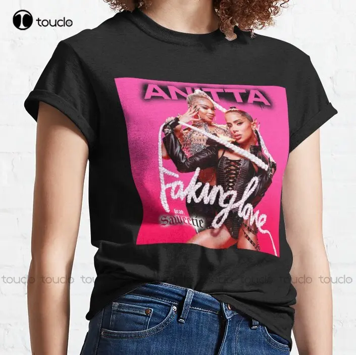

Sanitawte1Ff Anitta Brazil Classic T-Shirt Boys Uniform Shirts Fashion Design Casual Tee Shirts Tops Hipster Clothes Xs-5Xl New