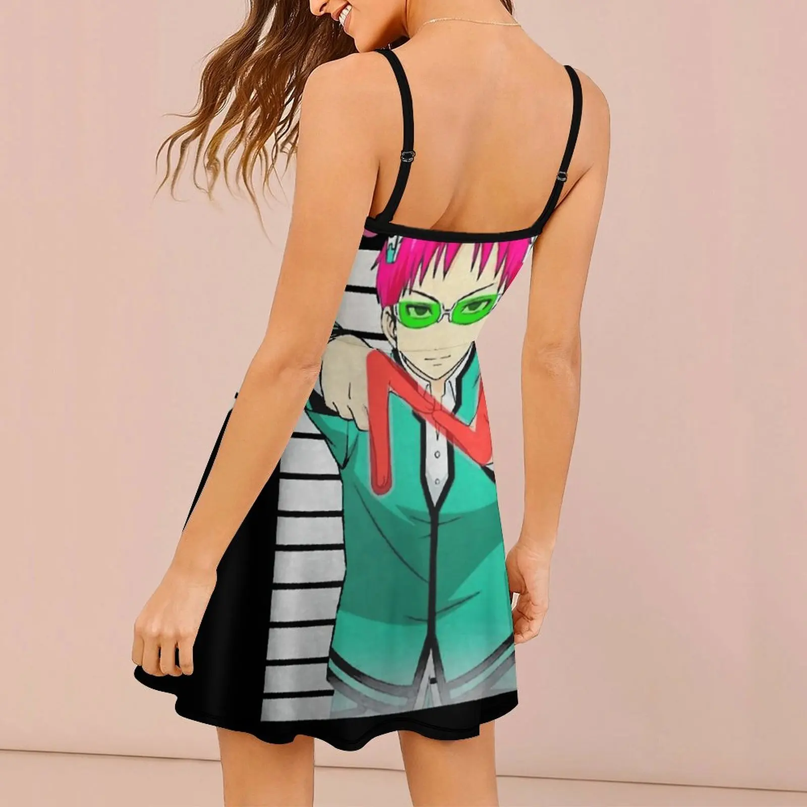 Saiki K Классическая классика на продажу женское платье бретельках новинка