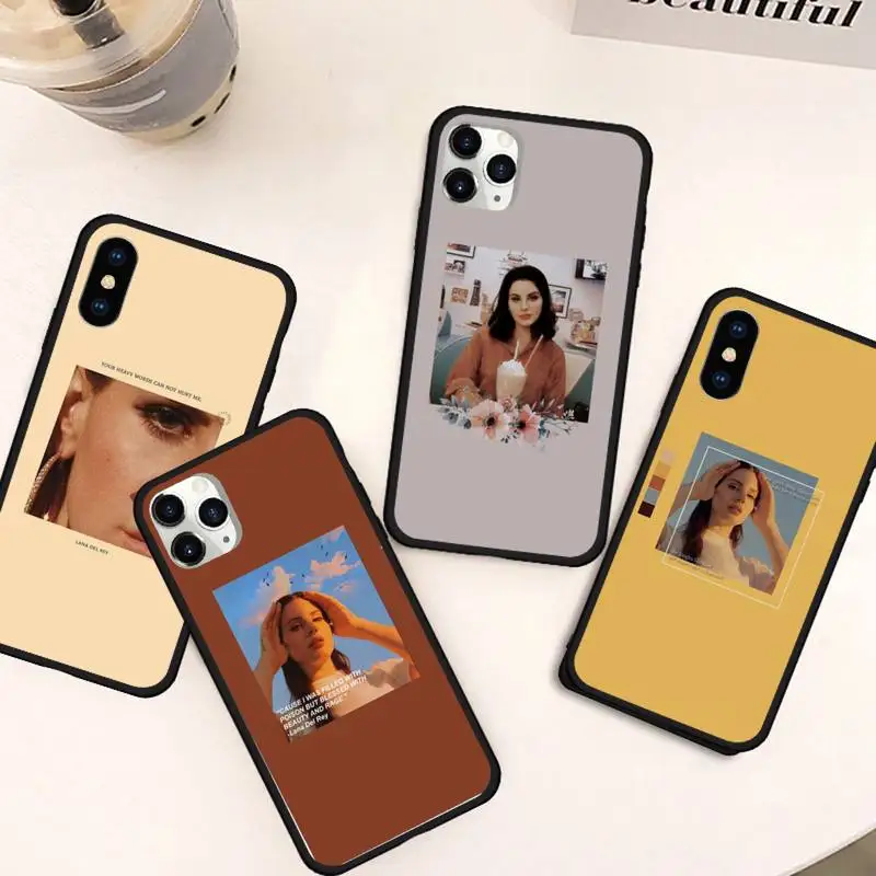 

Lana Del Rey Phone Case For iphone 12 11 13 7 8 6 s plus x xs xr pro max mini