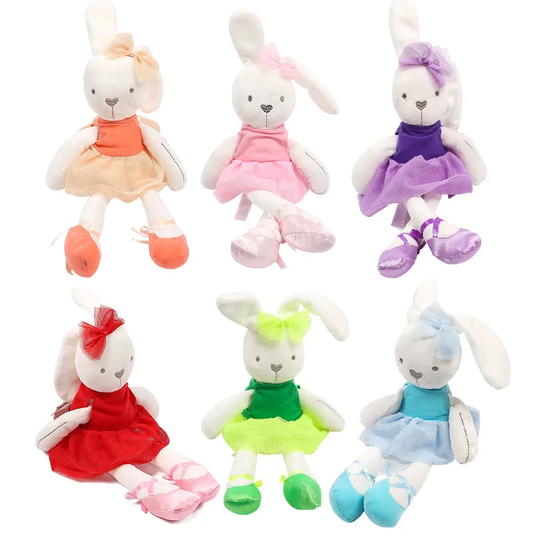 

Kawaii Easter Limited Edition Bunny Plush Dolls Cute Soft Stuffed Animal Plushie Toys Home Decor Fluffy Sleeping Companion Toy