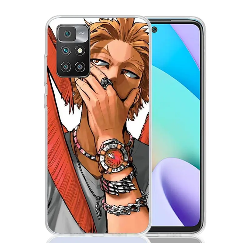 Чехол для телефона Hawks MHA My Hero A-Academy Xiaomi Redmi 12C 12 10C 10A 10 9C 9A 9T 9 8A 8 7A 7 6A 6 Pro K70 K60 K40 K20 S2 Print