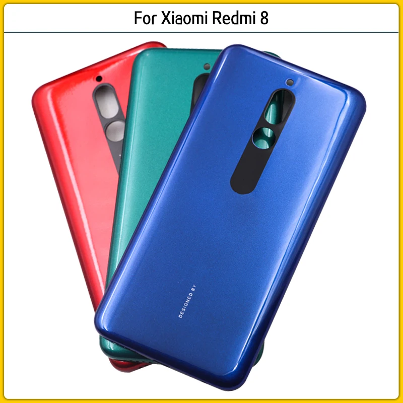 

10 шт., задняя крышка батарейного отсека для Xiaomi Redmi 8