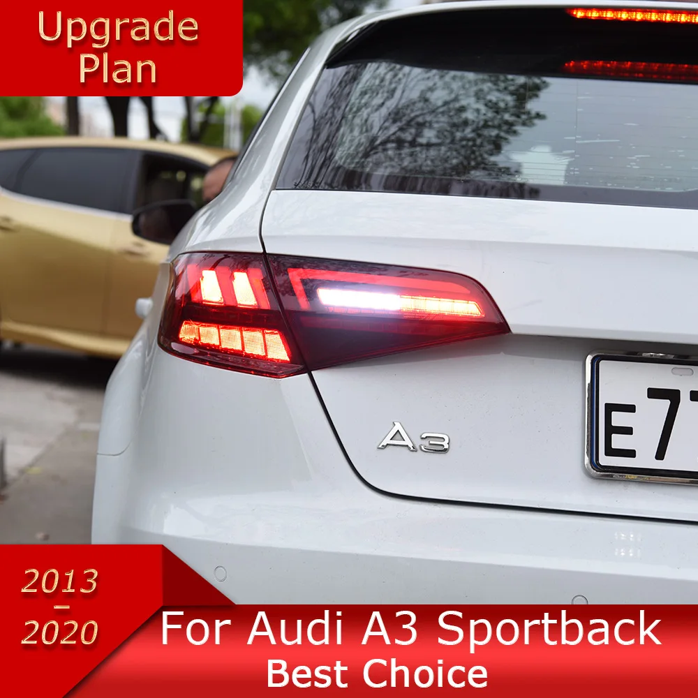 

Car Lights For Audi A3 Sportback 8V 2013-2020 LED Auto Taillights Assembly Upgrade 2022 Newest Style 8Y Design Tool Accessories