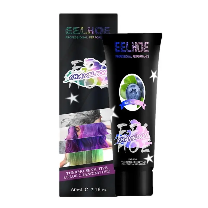 Ing Semi-permanent Mermaid Warm Discoloration Hair Styling