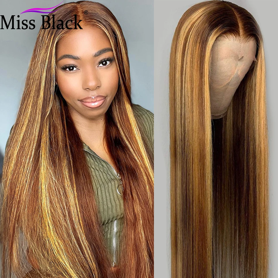 

Highlights 30 Inch Color Blond Lace Front 13x4 Straight 100 Percent Human Hair Glueless Wig On Sale Clearance With Free Shipping