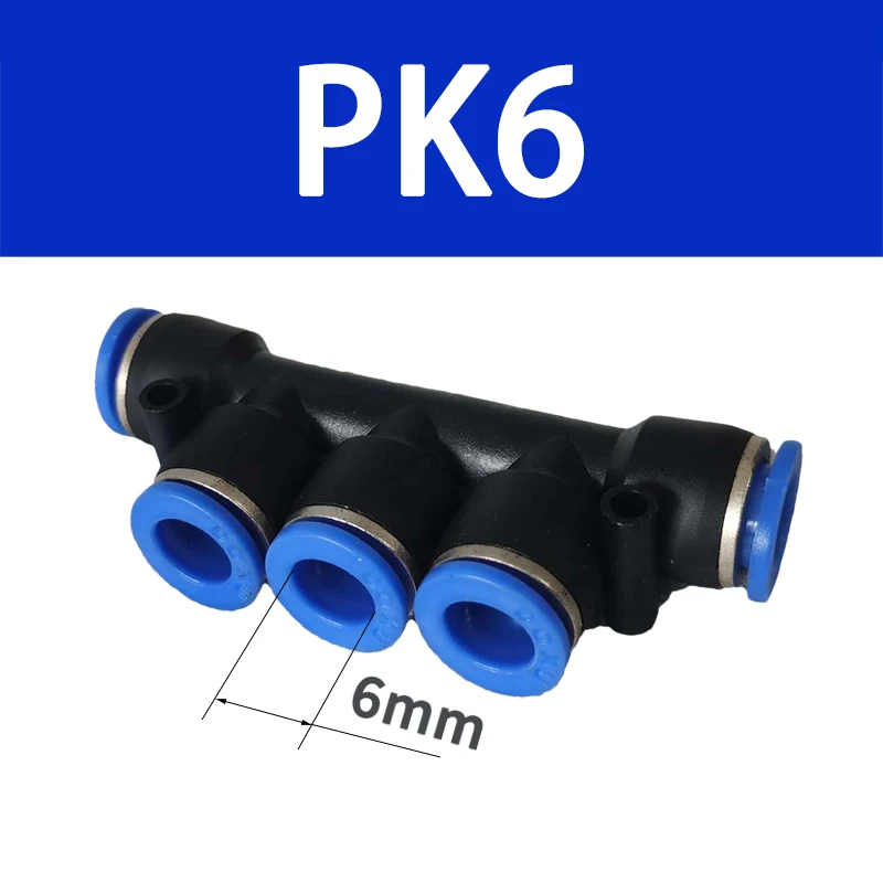 

Пневматический разъем PK4 PK6 PK8 PK10 PK12 мм