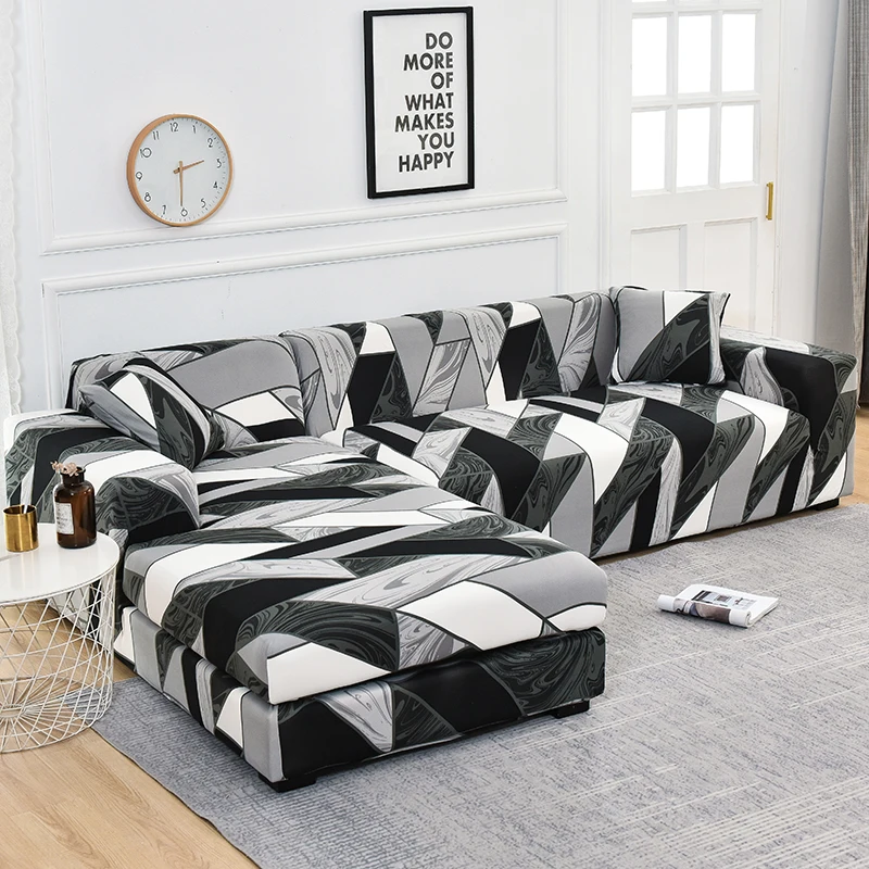 Fundas elásticas para sofá en forma de L, cubierta de cojín para...