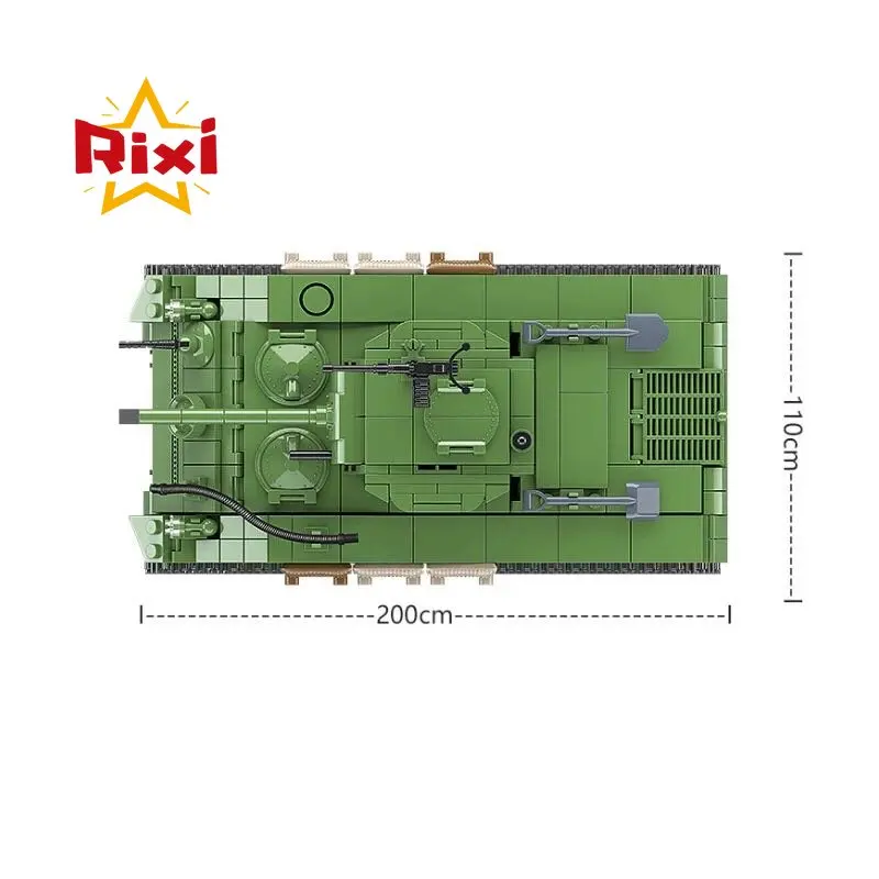 726pcs Military US Sherman M4A1 Tank Building Blocks WW2 Panzer City Army Soldier Weapon Bricks Kids MOC Toys For Children Gifts - купить по