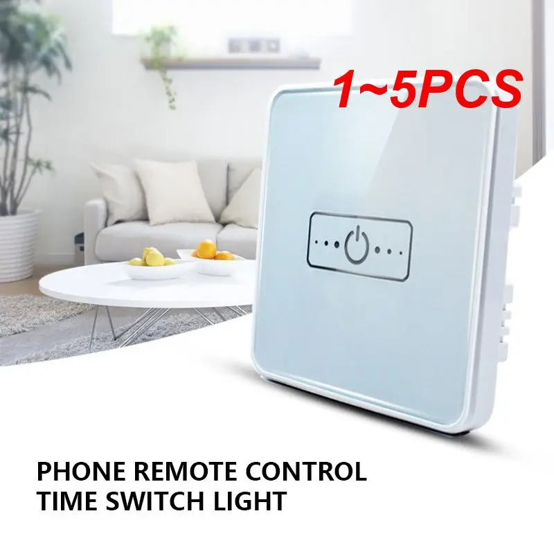 

1~5PCS Inductive Electrical Buttons Zigbee High Quality Ouch Operation Single Flame Smart Linkage Wall Switch Smart Wall Switch