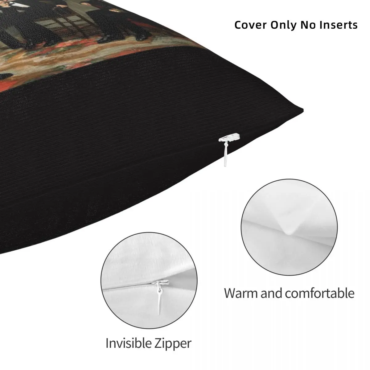 Павлицы — наволочка Лидерса Союза Гражданской войны на подушке