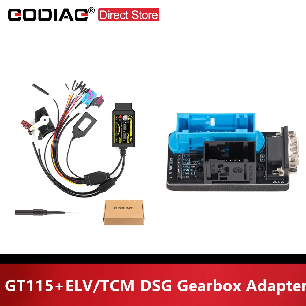 

GODIAG GT115 для V-A-G MQB IMMO4 CAN-Bus UDS 4-го поколения, испытательная платформа системы IMMO + коллектор данных MQB ELV/TCM DSG, коробка передач