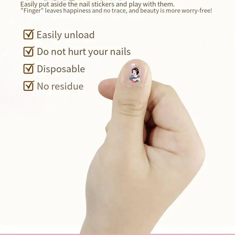 5 шт. Стикеры для ногтей Холодное сердце