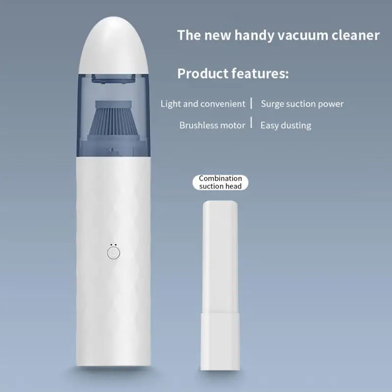 

Cordless Handheld Car Wireless Dust Catcher 13000pa Cyclone Suction Usb Car Vacuum Cleaner Portable Car Accessories