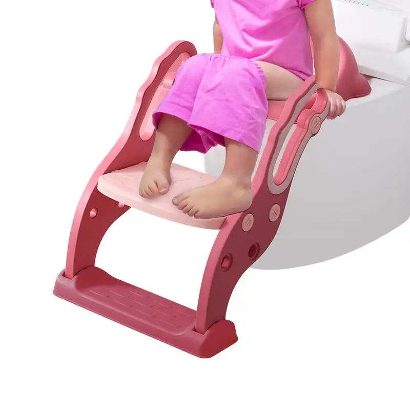 

Baby Toilet Trainer Non-Slip Steps And Anti Slip Pads Safe Potty Seat Anti-Slip Pads For Boys Girls Toddlers