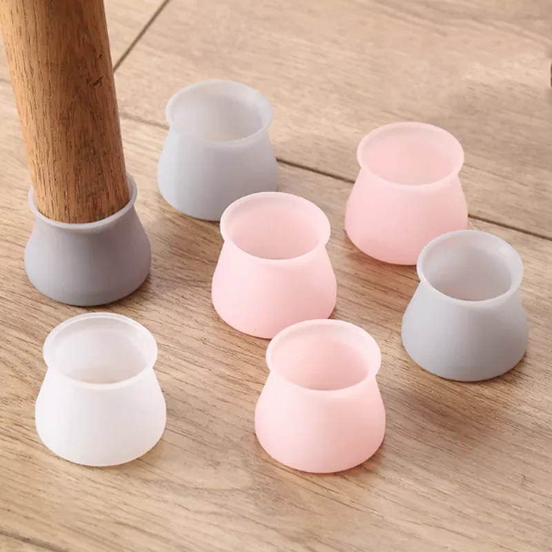 

Чехол для ножек стола, универсальный защитный чехол для ножек стола, подушка для ножек стула, бесшумный нескользящий чехол для ножек