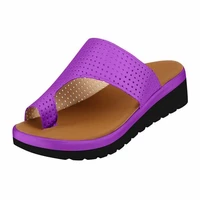 plus size 43 outside solid women summer sexy slippers casual wedges lady sandals platform heels womans sandles slides beach shoe