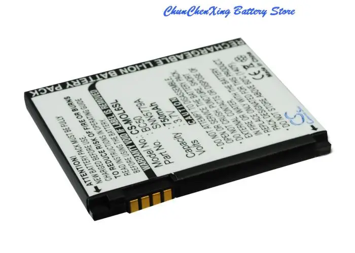 

GreenBattery 750mAh Battery BC50 for Motorola C257,C261,E690,EM35,K1,RIZR Z3,SLVR L2,L7, L7i, L8, V3X L6, VE66, W220M, Z1, ZN200