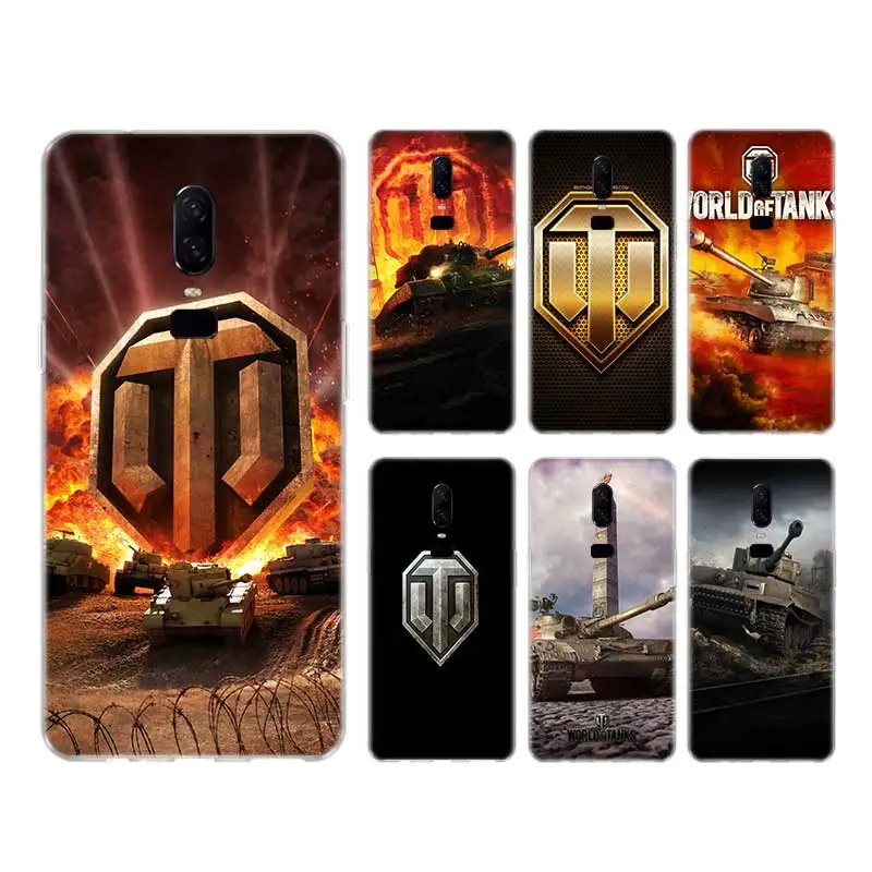 

Hot World of tanks Case For Redmi Note 7 8 8T 9S Cover For Redmi Note 9 10 Pro Max 10S 6 5 9T Transparent Printing Coque