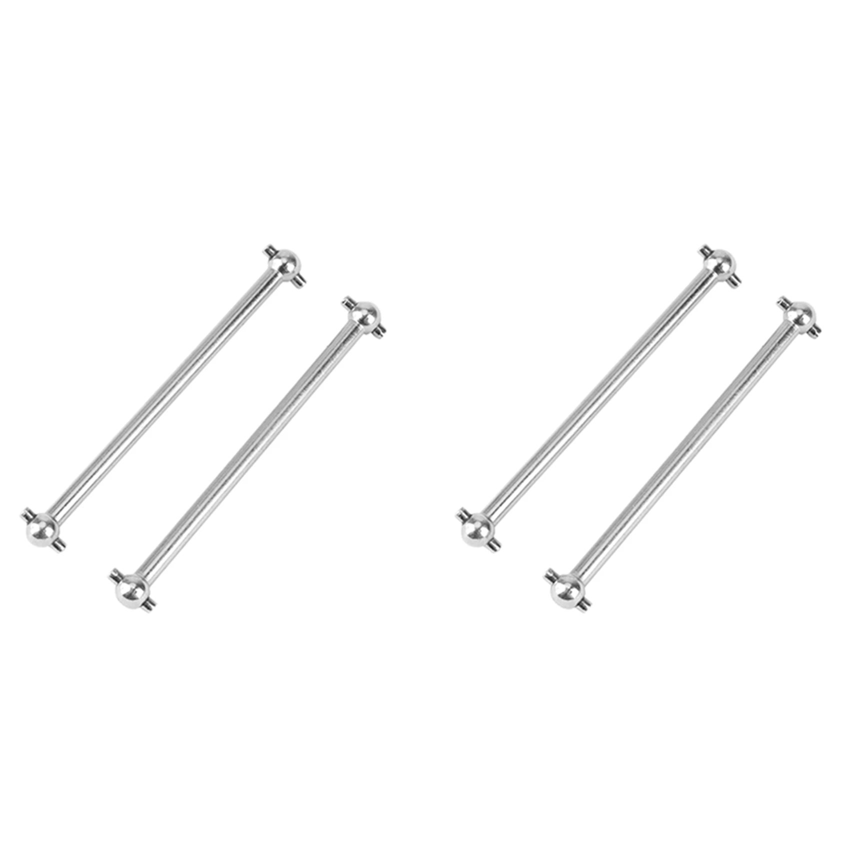 Фото FBIL-4 шт. Металлический стальной приводной вал Dogbone M5367 для Remo Hobby Smax 1621 1625 1631 1635 1651 1655 1/16 Детали для обновления радиоуправляемого автомобиля №1