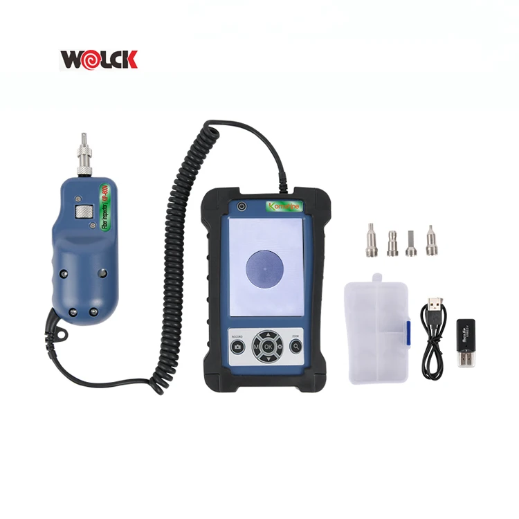 Video LCD Display KIP-600v Hand-held Optical Fiber End Face Contamination Detector
